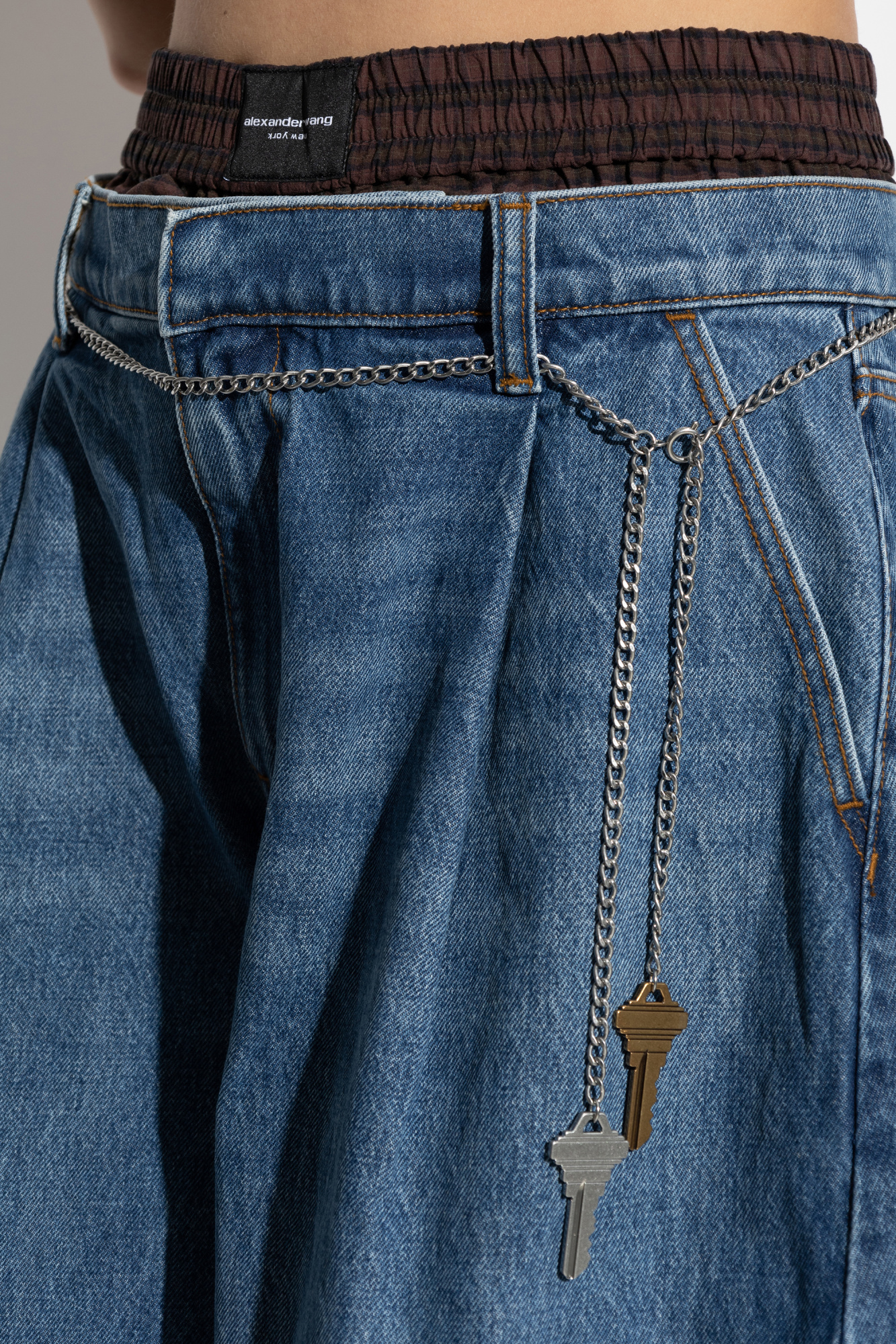 デニム・ジーパン Alexander Wang Baloon jeans alexanderwang アレキサンダーワング リサイクルデニム オーバー